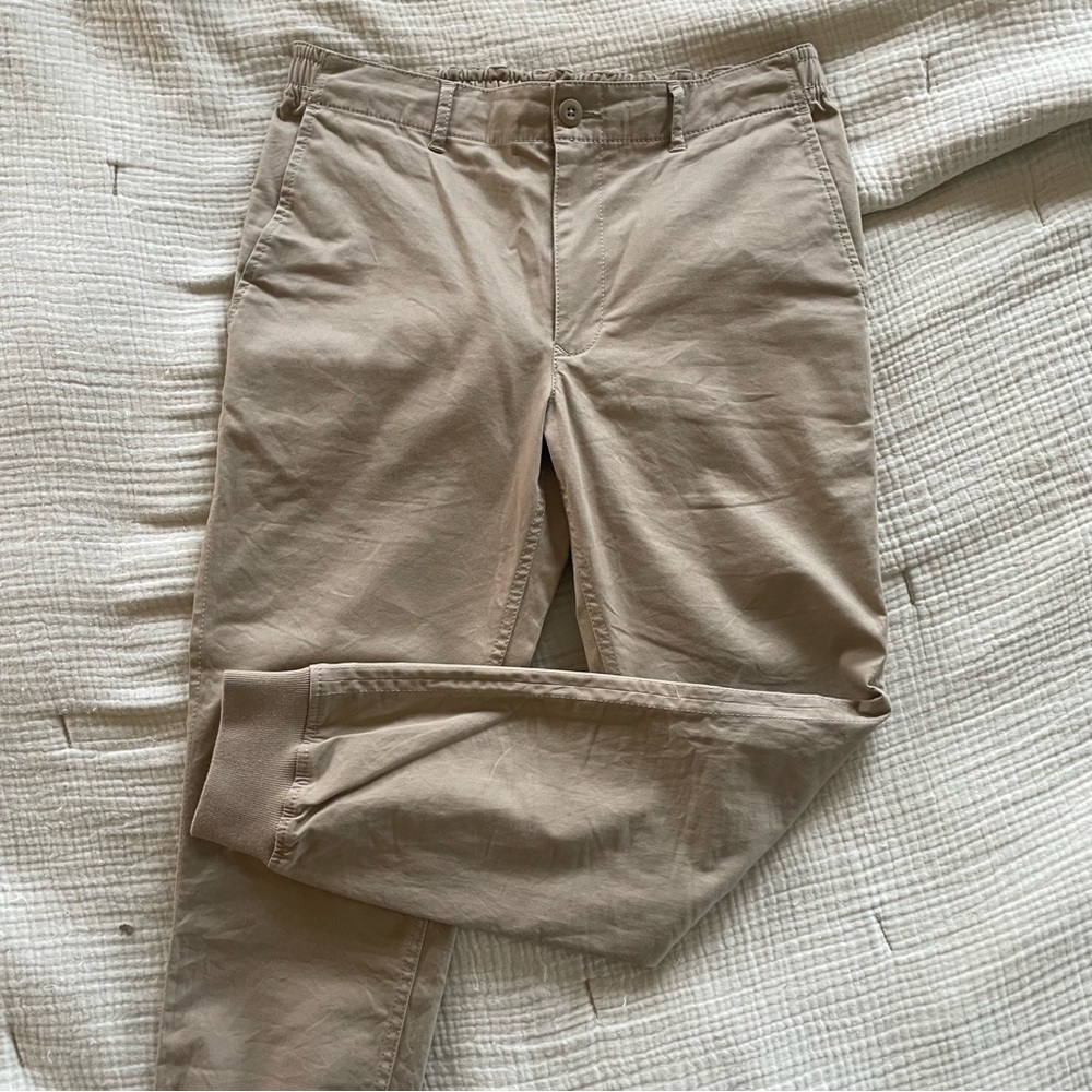 Beams Japan Tan Jogger Trousers size M